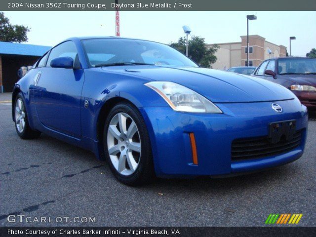 2004 Nissan 350Z Touring Coupe in Daytona Blue Metallic