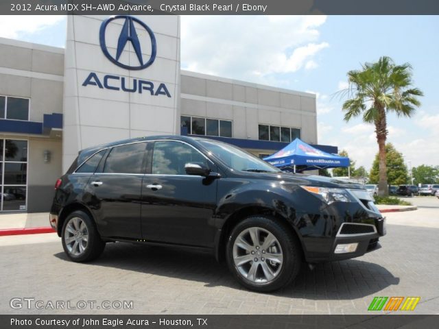 2012 Acura MDX SH-AWD Advance in Crystal Black Pearl