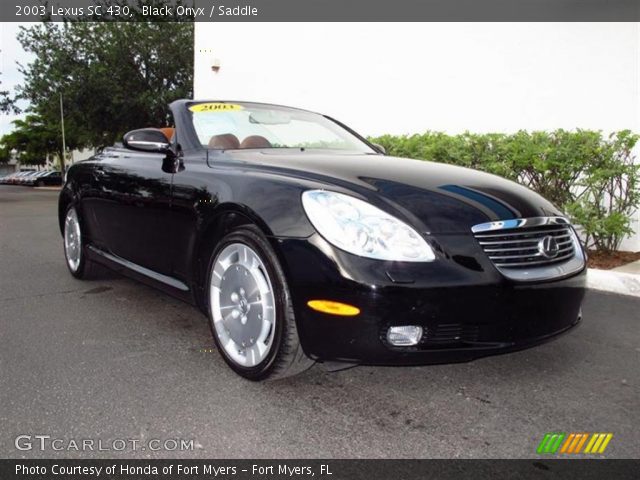 2003 Lexus SC 430 in Black Onyx