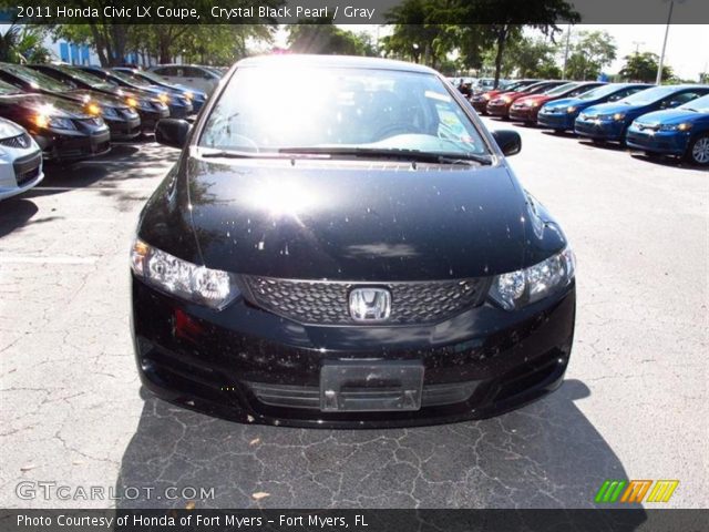 2011 Honda Civic LX Coupe in Crystal Black Pearl