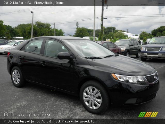 2012 Kia Forte EX in Ebony Black