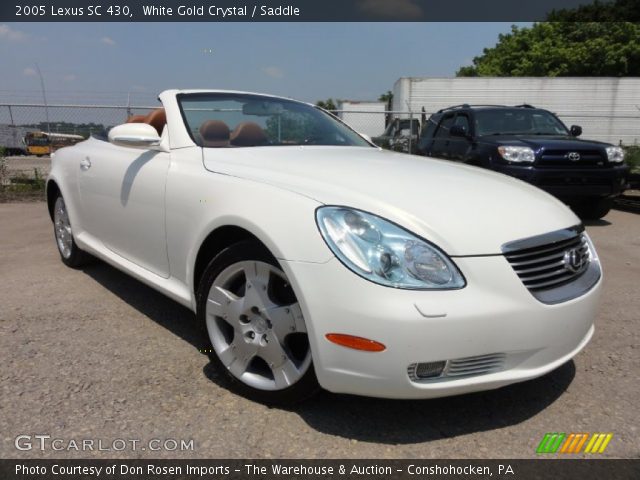 2005 Lexus SC 430 in White Gold Crystal