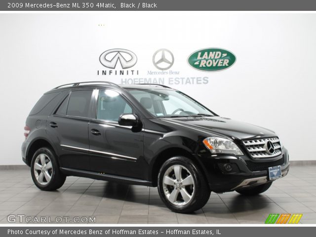 2009 Mercedes-Benz ML 350 4Matic in Black