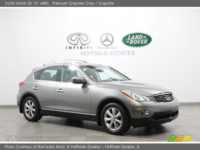 2008 Infiniti EX 35 AWD in Platinum Graphite Gray