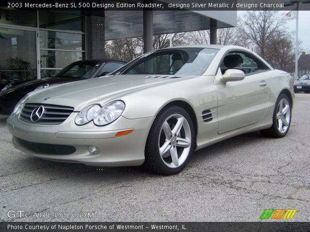 2003 Mercedes-Benz SL 500 Designo Edition Roadster in designo Silver Metallic
