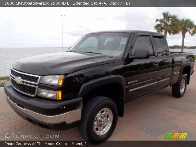 2006 Chevrolet Silverado 2500HD LT Extended Cab 4x4 in Black