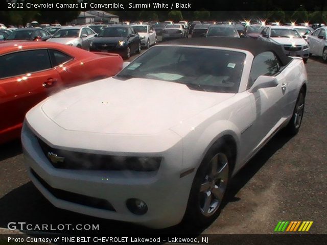 2012 Chevrolet Camaro LT Convertible in Summit White