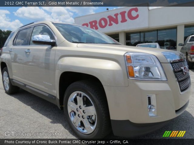 2012 GMC Terrain SLT in Gold Mist Metallic