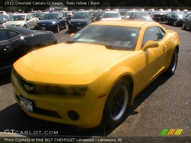 2012 Chevrolet Camaro LS Coupe in Rally Yellow