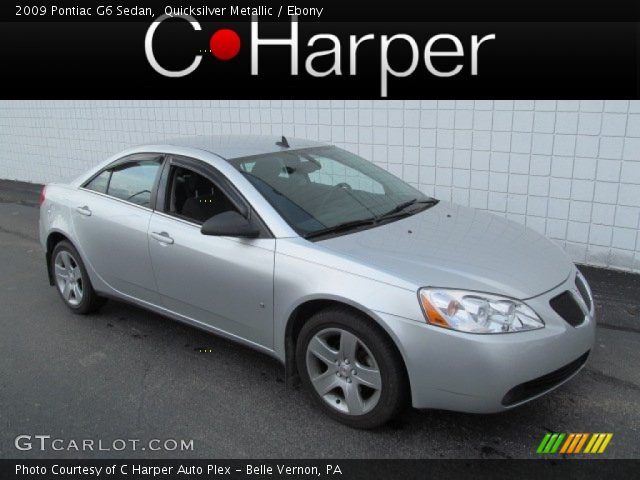 2009 Pontiac G6 Sedan in Quicksilver Metallic