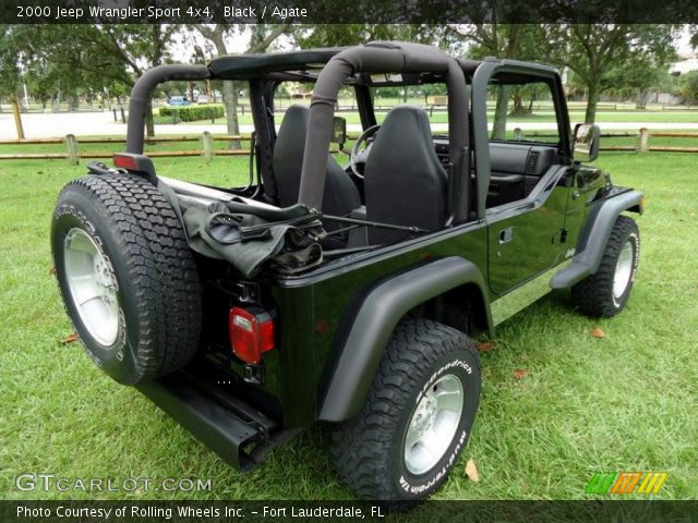 2000 Jeep Wrangler Sport 4x4 in Black