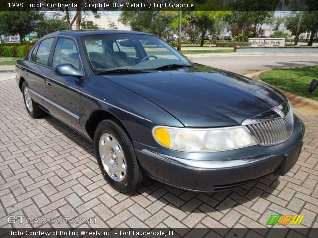 1998 Lincoln Continental  in Graphite Blue Metallic