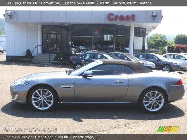 2012 Jaguar XK XKR Convertible in Lunar Grey Metallic