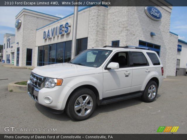 2010 Ford Escape Limited 4WD in White Suede
