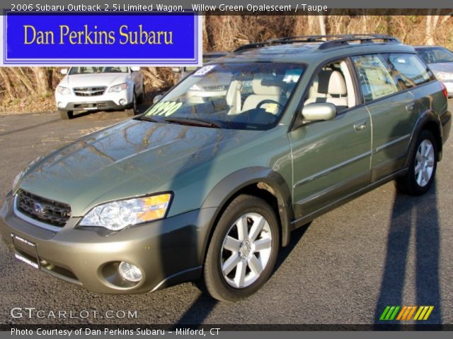 2006 Subaru Outback 2.5i Limited Wagon in Willow Green Opalescent