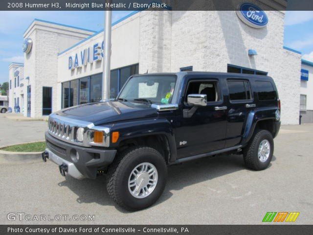 2008 Hummer H3  in Midnight Blue Metallic