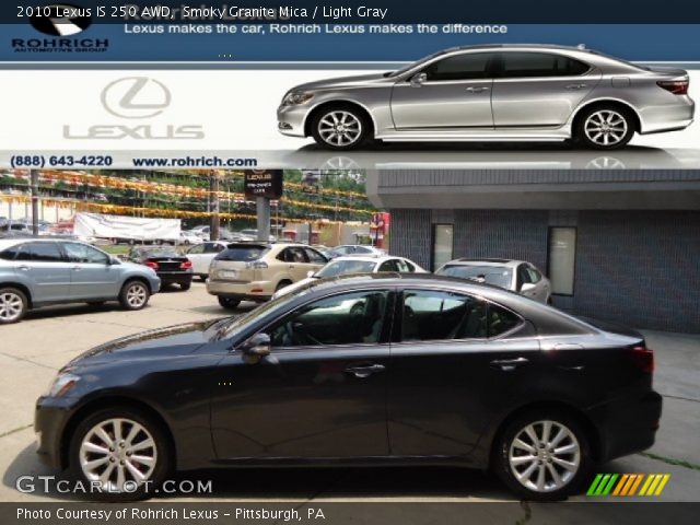 2010 Lexus IS 250 AWD in Smoky Granite Mica