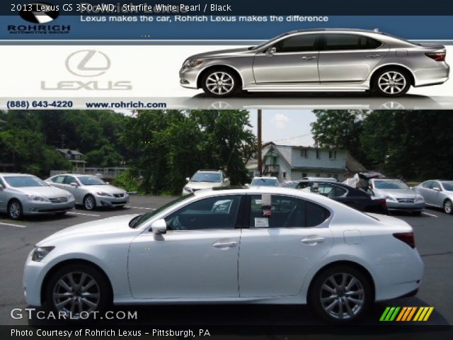 2013 Lexus GS 350 AWD in Starfire White Pearl