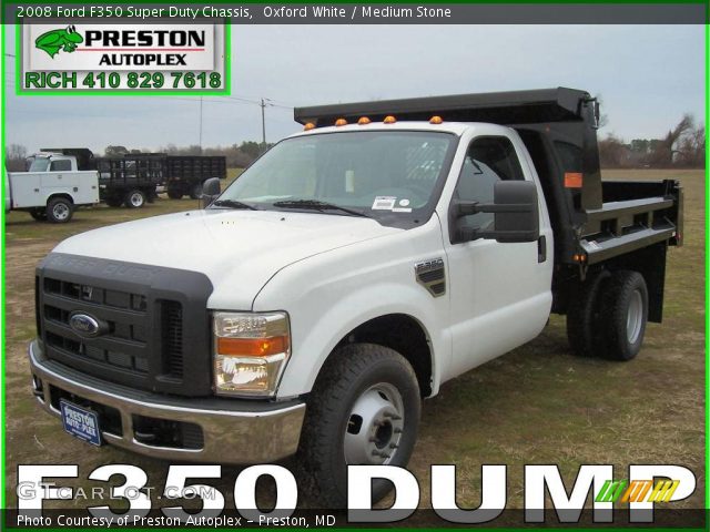 2008 Ford F350 Super Duty Chassis in Oxford White