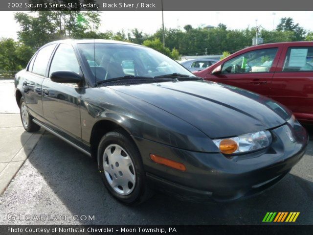 2002 Saturn S Series SL1 Sedan in Black Silver