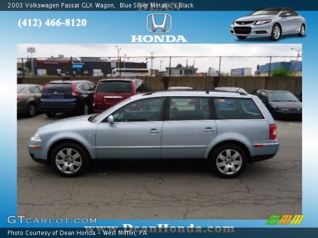 2003 Volkswagen Passat GLX Wagon in Blue Silver Metallic