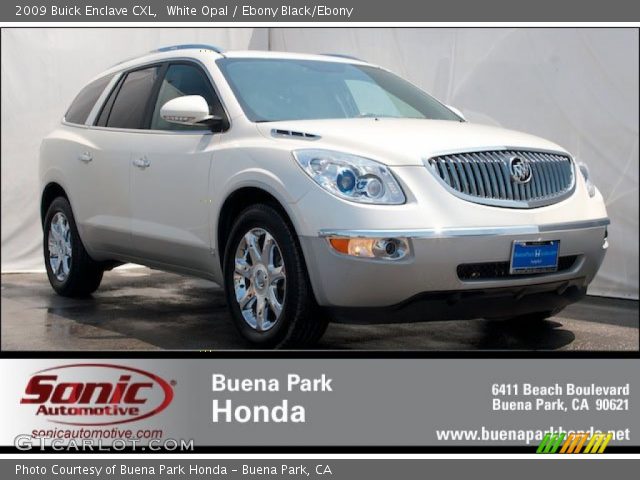 2009 Buick Enclave CXL in White Opal