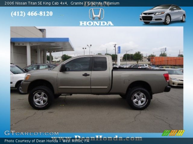 2006 Nissan Titan SE King Cab 4x4 in Granite