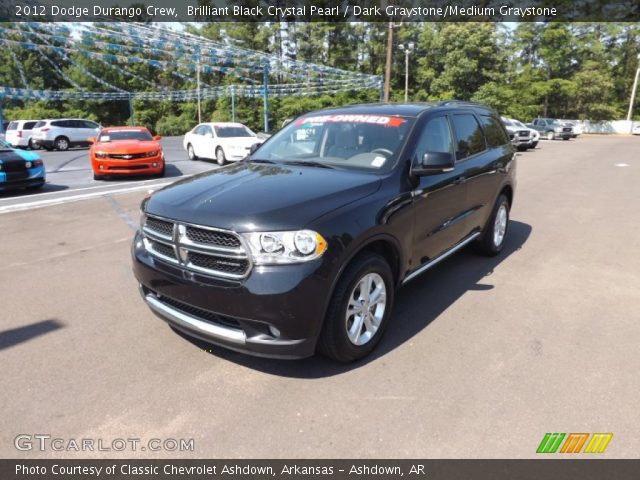 2012 Dodge Durango Crew in Brilliant Black Crystal Pearl