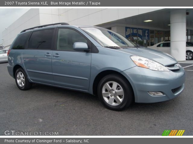 2007 Toyota Sienna XLE in Blue Mirage Metallic
