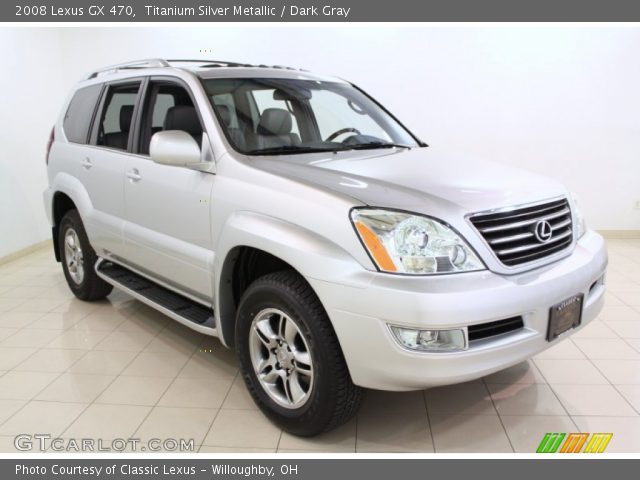 2008 Lexus GX 470 in Titanium Silver Metallic