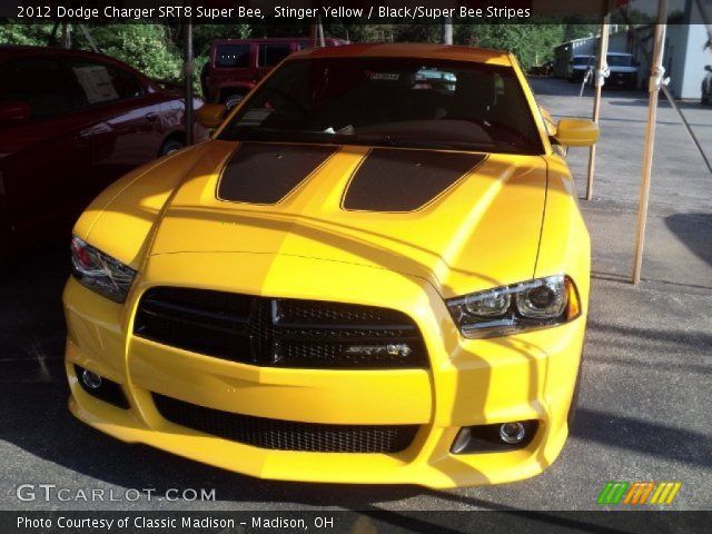 2012 Dodge Charger SRT8 Super Bee in Stinger Yellow