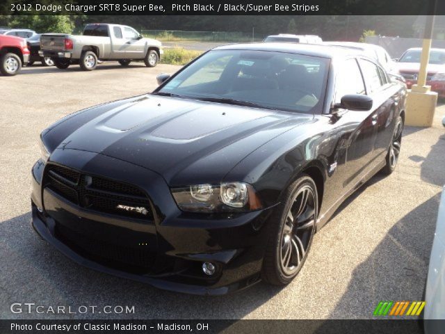 2012 Dodge Charger SRT8 Super Bee in Pitch Black