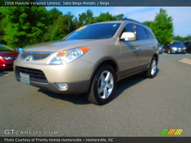 2008 Hyundai Veracruz Limited in Satin Beige Metallic