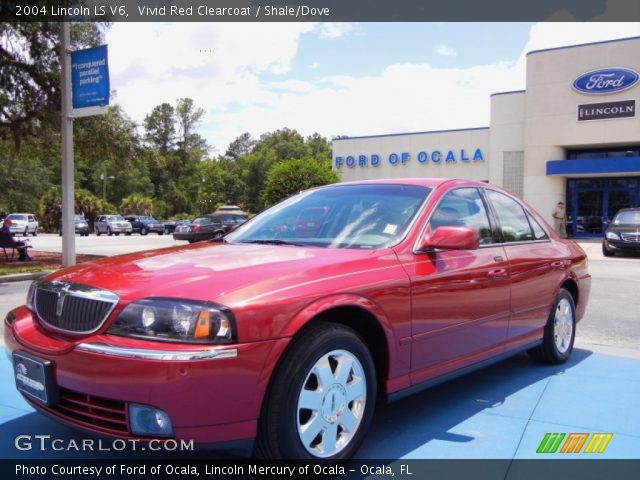 2004 Lincoln LS V6 in Vivid Red Clearcoat