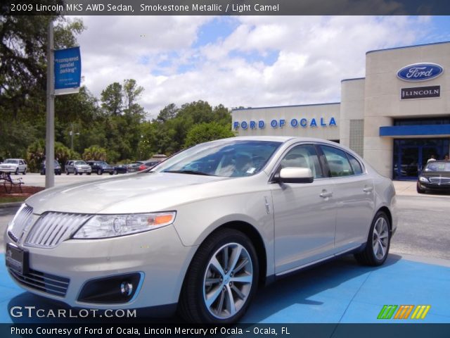 2009 Lincoln MKS AWD Sedan in Smokestone Metallic