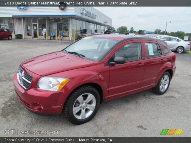 2010 Dodge Caliber Mainstreet in Inferno Red Crystal Pearl