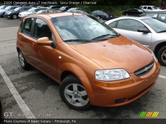 2006 Chevrolet Aveo LT Hatchback in Spicy Orange