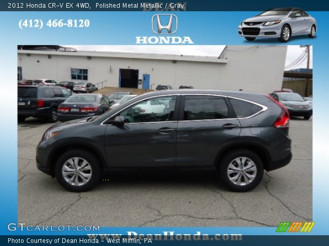 2012 Honda CR-V EX 4WD in Polished Metal Metallic