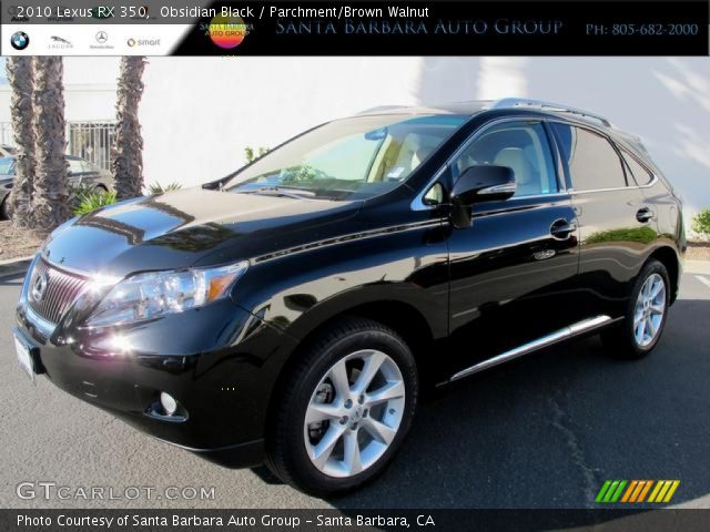 2010 Lexus RX 350 in Obsidian Black