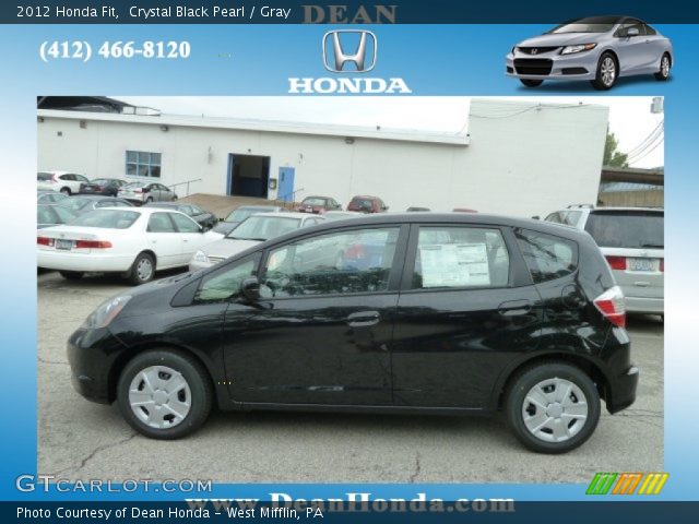 2012 Honda Fit  in Crystal Black Pearl