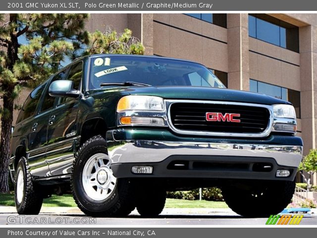 2001 GMC Yukon XL SLT in Polo Green Metallic