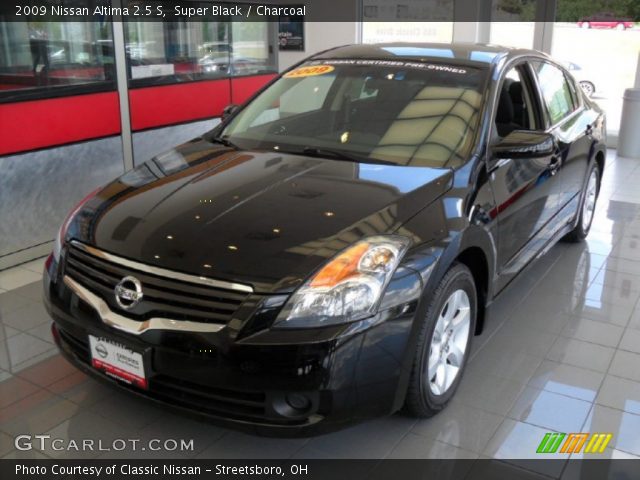 2009 Nissan Altima 2.5 S in Super Black