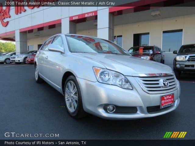 2008 Toyota Avalon Limited in Classic Silver Metallic