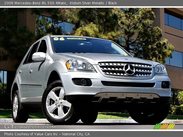 2006 Mercedes-Benz ML 500 4Matic in Iridium Silver Metallic