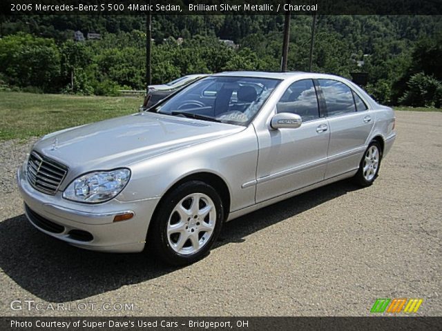 2006 Mercedes-Benz S 500 4Matic Sedan in Brilliant Silver Metallic