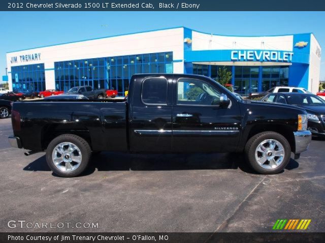 2012 Chevrolet Silverado 1500 LT Extended Cab in Black