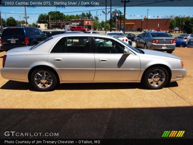 2003 Cadillac DeVille DTS in Sterling Silver