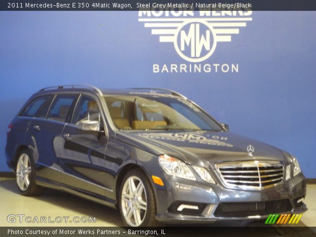 2011 Mercedes-Benz E 350 4Matic Wagon in Steel Grey Metallic