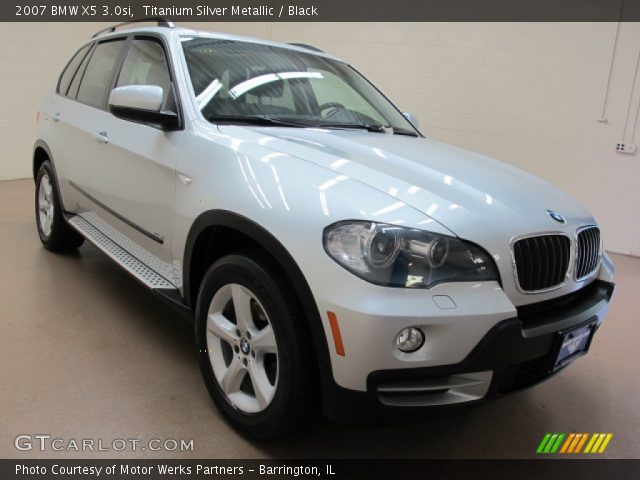 2007 BMW X5 3.0si in Titanium Silver Metallic