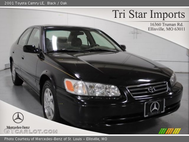 2001 Toyota Camry LE in Black